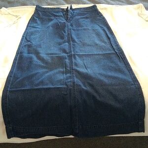 Denim skirt